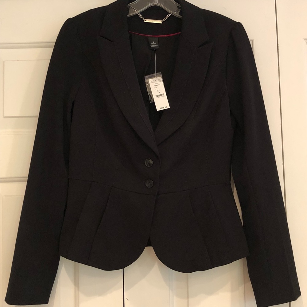 White House Black Market Black Blazer